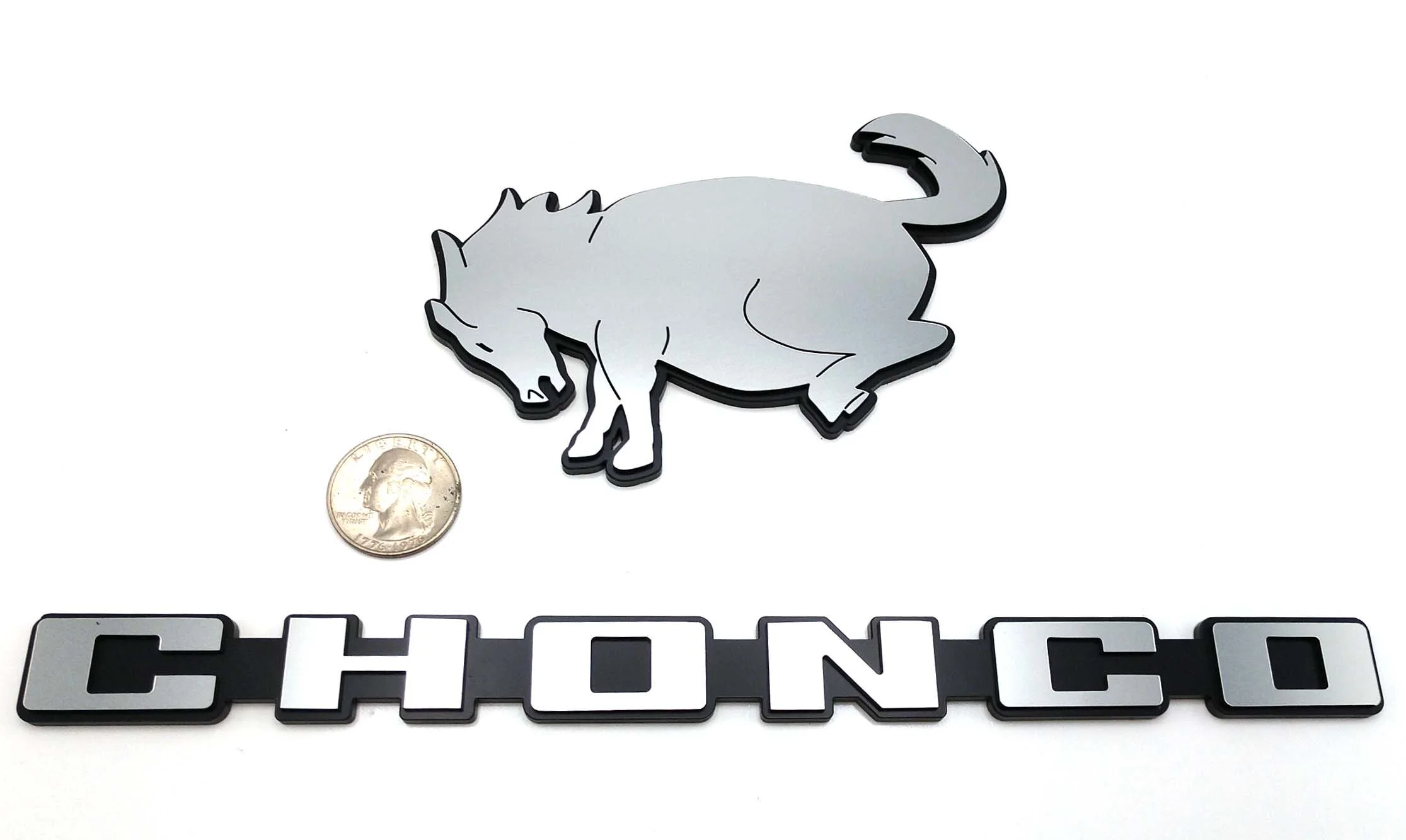 Chonco badge kit - Ford Bronco — Azzy's Design Works